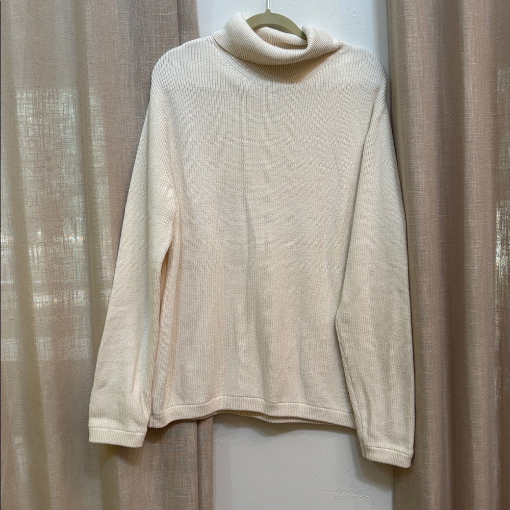 Buck Mason cotton and cashmere Turtleneck Sweater